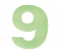 Lunartec Numéro de maison phosphorescent - ''9''