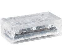 Lunartec Pavé Lumineux à LED Solaire - 19,5 X 9,8 X 6 cm