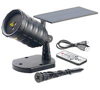 Lunartec Projecteur laser 3 effets stellaires - Solaire avec télécommande