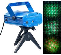 Lunartec Projecteur laser effet ciel étoilé vert/rouge avec mouvements au rythme de la musique