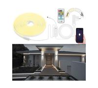 Lunartec Ruban lumineux étanche connecté 5 m avec LED néon CCT