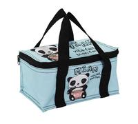 Lunch Bag isotherme + Lunch Box - Kawaii - Panda - Multicolore - Rectangulaire - Enfant