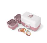Lunch Box À Compartiments 800ml Tresor Blanc/rose TU
