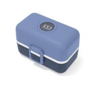 Bento compartimenté enfant 800ml bleu