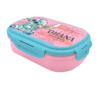 Lunch box avec couverts Kids Licensing Disney Stitch Rose 22x16x7 cm