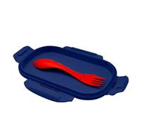 Lunch box avec couverts Kids Licensing Spiderman Marvel Rouge 22x16x7 cm