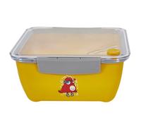 Lunch box avec valve PARIS 2024 jaune motifs Jeux Olympiques 2024