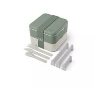 Lunch box compartimentée 1l vert