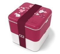 Lunch box carrée 2x850ml magnolia