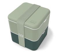 Lunch box carrée 2x850ml vert