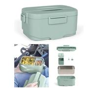 Lunch Box Chauffante 45w 1800 Ml Et 1 Compartiment Plastique 410 Ml