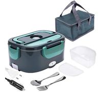 Lunch Box Chauffante Electrique - A87 - 1.5L - 220V/12V-24V - Portable - Etanchéité Améliorée