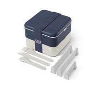 Lunch box compartimentée 1l bleu