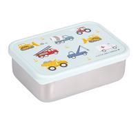 Lunch Box En Acier Inoxydable Véhicules Bleu, Jaune, Rouge TU