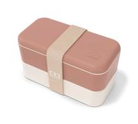 Monbento – Boîte repas MB Original 1L – Hermétique 2 étages Sans BPA Rose Moka