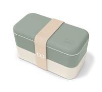 Monbento Bento MB Original 1 L – 2 compartiments, hermétique, sans BPA – Vert Natural