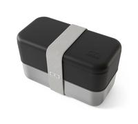 Monbento - Boîte repas Sense Original 1,2 L 2 étages Inox/Plastique Hermétique Noir Onyx