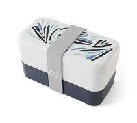 Lunch box rectangle 2x500ml bleu nordic
