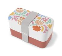 Lunch box rectangle 2x500ml papercut