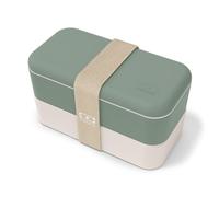 Lunch box rectangulaire 2x500ml vert