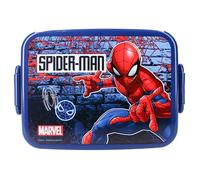 Lunch box - VADOBAG - Spider-Man Let's Eat! - Bleu navy - Fermeture bouton-pression - Spacieuse