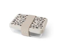 Lunch box verre 600 ml leopard