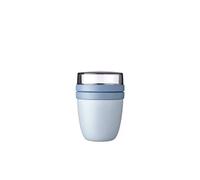 Lunch Pot - Mepal - Ellipse Mini - Nordic Blue - 300 Ml Et 120 Ml - Compatible Lave-Vaisselle
