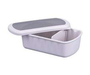 Lunchbox Beige à compartiment réglable 1 litre sans BPA Fackelmann Storage Transparent,Beige