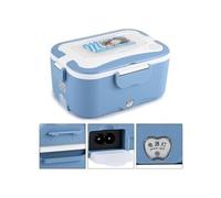 Lunchbox Chauffante par Allume Cigare 24V en Acier Inoxydable pour Repas Voyage-Bleu