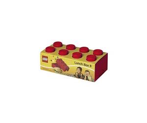 Lunchbox Classic 8 Brick LEGO - Rouge