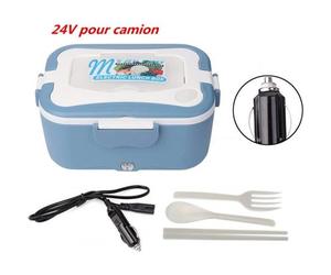 Lunchbox Electric 24V 1.5L Food Warmer Lunch Box for Truck Driver Portable Heating Meal Container Bento Heater