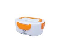 Lunchbox électrique adler ad 4474 orange, boite à repas chauffante 1,1 litre + cuillère G