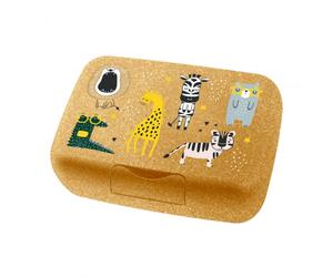 Lunchbox pour enfants CANDY L ZOO, jaune, Koziol