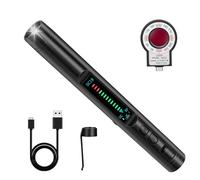 LUNEIE Détecteur Micro Espion, Detecteur de Camera et Micro Espion, Détecteur d'Espions, Détecteur de Micros GPS, Détecteur de Bugs Détecteur de Caméra Cachée pour Bureau Maison Hôtel