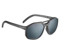 Lunettes à monture complète, verre PC gris fumé, résistant aux rayures, anti-buée, couleur noire