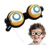 Lunettes amusantes en forme de globe oculaire - Accessoires amusants pour événements à thème - Lunettes de fête d'Halloween - Pour , adolescents, adultes, créateurs de contenu, fêtes
