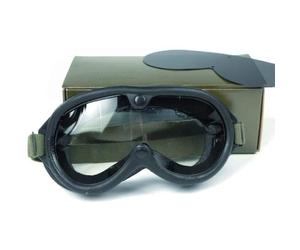 Lunettes anti-poussière - Mil-Tec - M44 - Conteneur inclus - Mixte - Idéales pour le camping