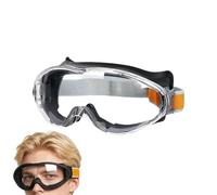 Lunettes anti-poussière pour tondre - Équipement de protection oculaire pour paysagistes | Verres transparents anti-buée, lunettes de sécurité pour agriculteurs, jardiniers à vision claire, lunettes