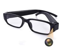 Lunettes Caméra Espion Photo Vidéo Microphone 5 Mp Micro SD Full HD 1080P Noire + SD 8Go YONIS