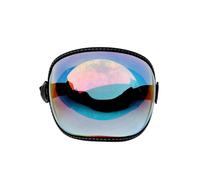 Lunettes de casque Lunettes de moto rétro, casques intégraux, lentille | Lunettes casque Moto visière bulle Anti-UV accessoires Motocross