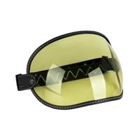 Lunettes de casque S'adapte à tous les demi-casques ouverts rétro vintage | Bouclier à bulles for moto, visière, lentille, lunettes de soleil, accessoires