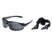Lunettes de glacier - Catégorie 4 - Protection solaire maximale - Bandoulière ou arceau