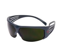 Lunettes de protection 3M SecureFit 600, branches grises, traitement anti-rayures, écran de soudage niveau de protection 5.0, SF650AS-EU x1 morceau