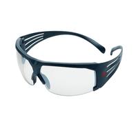 Lunettes de protection 3M SecureFit 600, branches grises, traitement anti-rayures, écran miroité pour l'intérieur/l'extérieur, SF610AS-EU x20 morceau