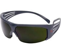 Lunettes de protection 3M SecureFit 600, branches grises, traitement anti-rayures, écran de soudage niveau de protection 5.0, SF650AS-EU x1 morceau