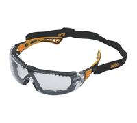 Lunettes de protection à verres transparents avec bande Site SEY232