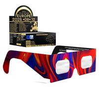 Lunettes de protection contre les éclipses solaires, lot de 50 – Conformité ISO 12312-2 et CE – Fabriqué en Europe