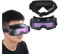 Lunettes de protection laser à monture en silicone, à teinte variable, Argon