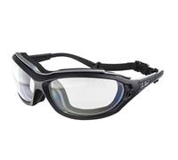 Lunettes de protection MADLUX noir/gris incolore anti buée COVERGUARD