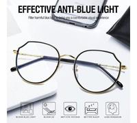 Lunettes de protection pour gamers - Protection contre la lumière bleue - Écrans de smartphone, d'ordinateur et de télévision - Noir